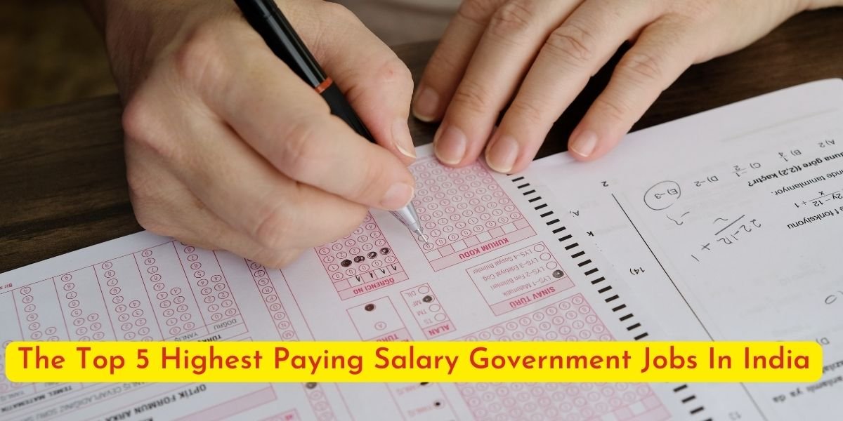 Highest Paying Salary Government Jobs In India