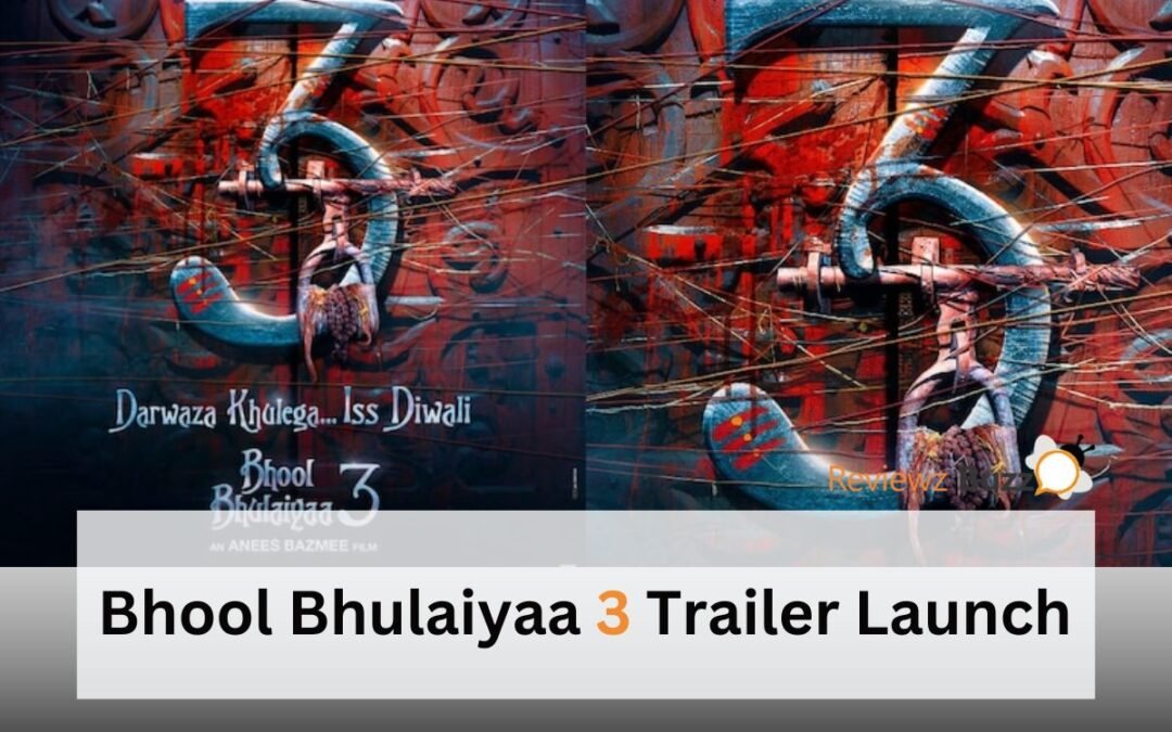 Bhool Bhulaiyaa 3 trailer, Manjulika character, Bollywood horror-comedy, Diwali release, blockbuster film trailer