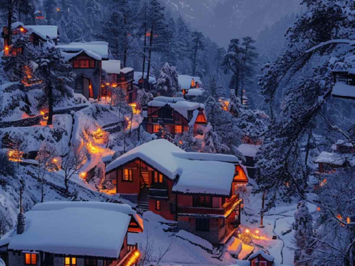 Manali December beauty, snowfall in Manali, winter travel destinations, December travel in Himachal, why Manali is heaven in winter